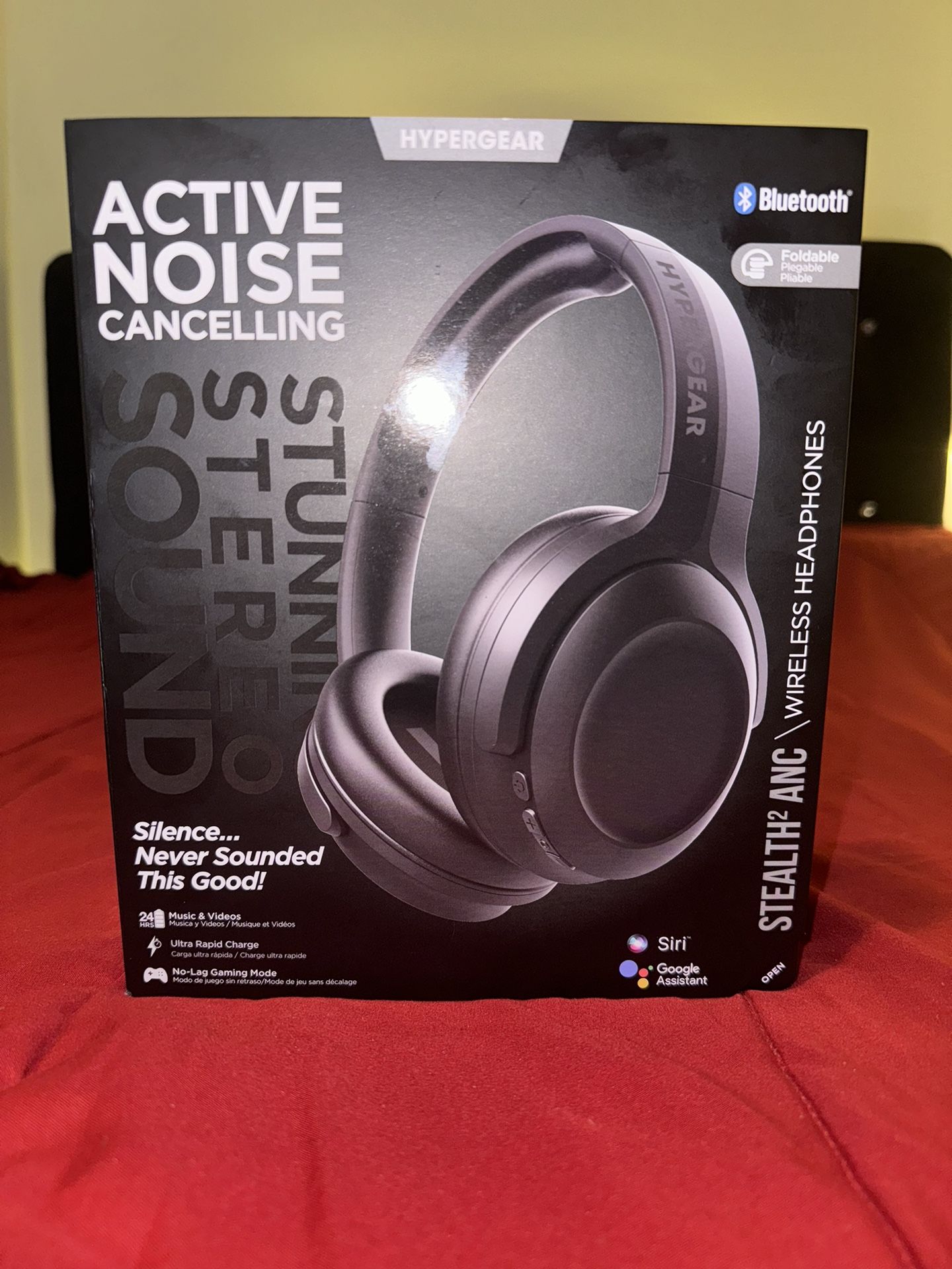 Hypergear Stealth 2 ANC Bluetooth Wireless Headphones