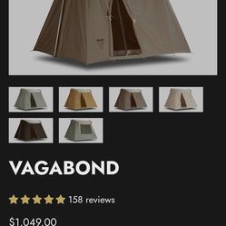 BAGABOND CAMPING TENT
