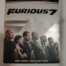 Furious 7 Blu-ray 