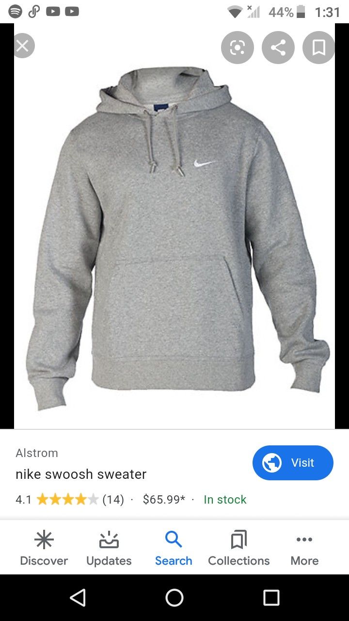 Grey Nike Sweater NEED GONE ASAP !!