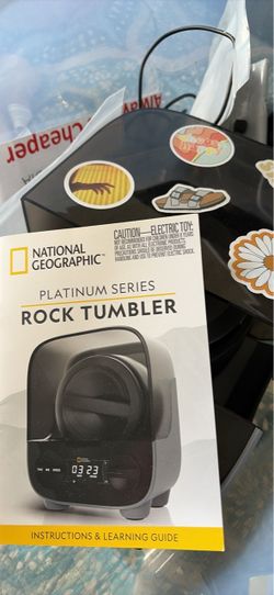 National Geographic Rock Tumbler -works - sold as is