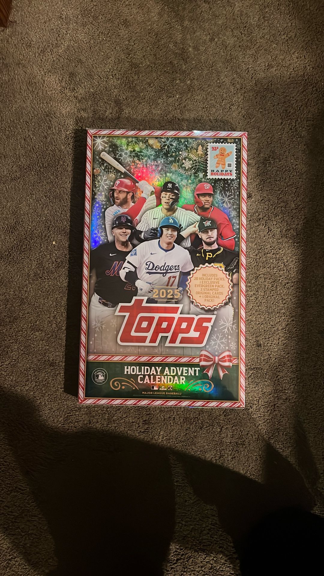 2025 Topps Holiday Advent Calender