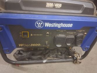 Westinghouse Power generator 3600v