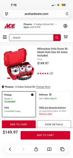 Milwaukee Hole Dozer General Purpose Bi-Metal Hole Saw Set