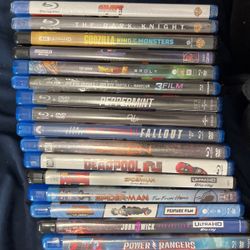 blu ray each movie for $5 or take everything for $80 