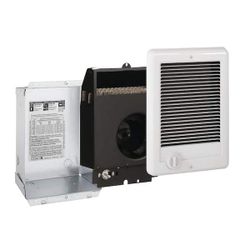 Fan forced wall heater