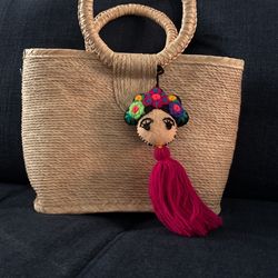 Summer Purse With Handmade Frida Tassel