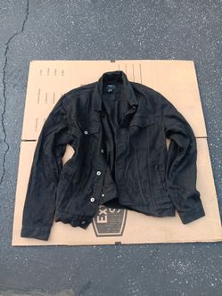 Black jeans jacket