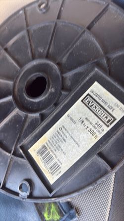 Uncoated wire rope galvanized