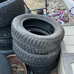 15inch Studded Snow Tires 