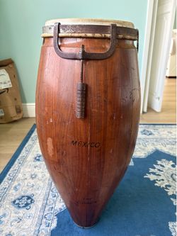 Conga leather head drum