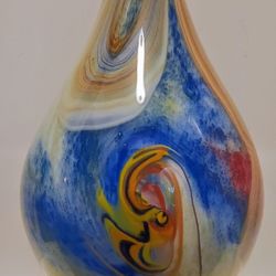 Beautiful Hand Blown Glass Vase