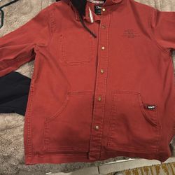 Red Jean Jacket