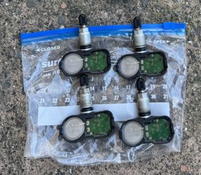 Tire Pressure Sensors Set Of 4