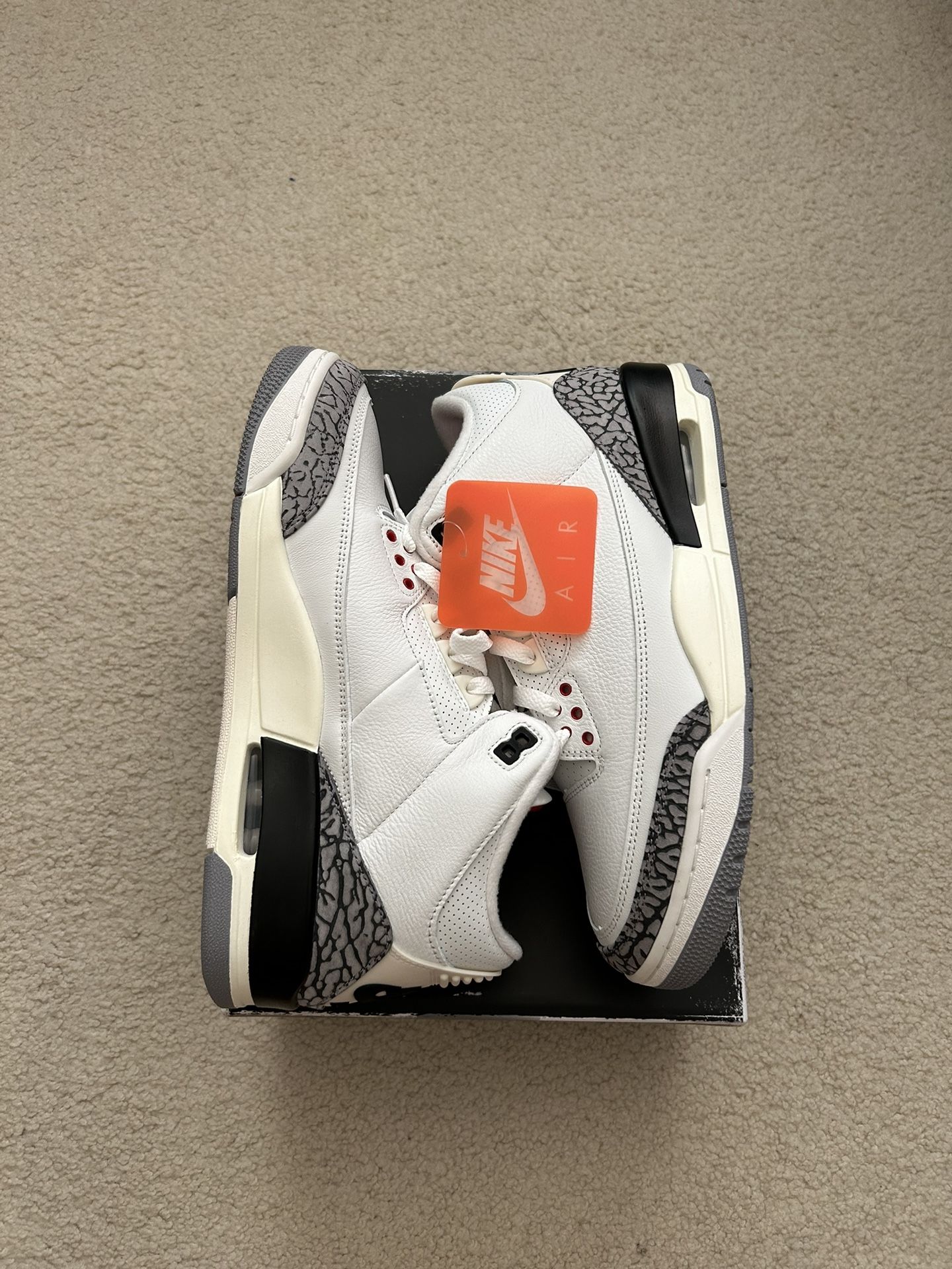 Air Jordan 3 White Cement “Reimagined” Size 10 DS (Brand New) - NO TRADES!