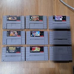 Super Nintendo Game Bundle