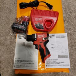 New drill driver Milwaukee  3401-20 .