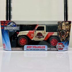 Jurassic World Full Function Radio Control Jeep Wrangler NEW