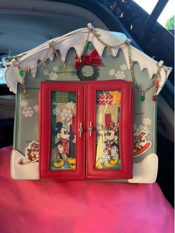 Mickey Mouse Christmas Loungefly backpack