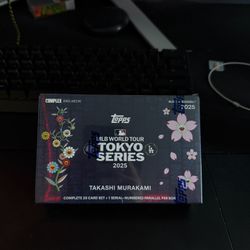 takashi murakami tokyo series 2025 topps box sealed