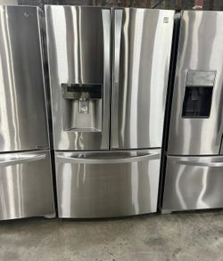 LG 3-Door French Door Refrigerator with Ice Maker