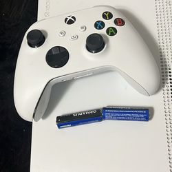 Xbox One S (including controller with batteries inside that work and a power cable)