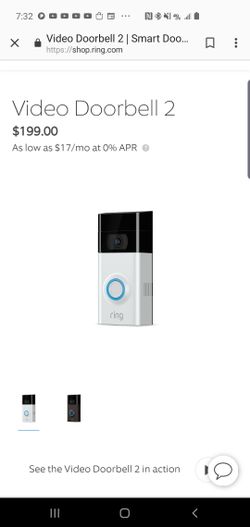 RING VIDEO DOORBELL 2