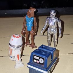 Vintage Star Wars Figurines GMFGI 1978 Hong Kong