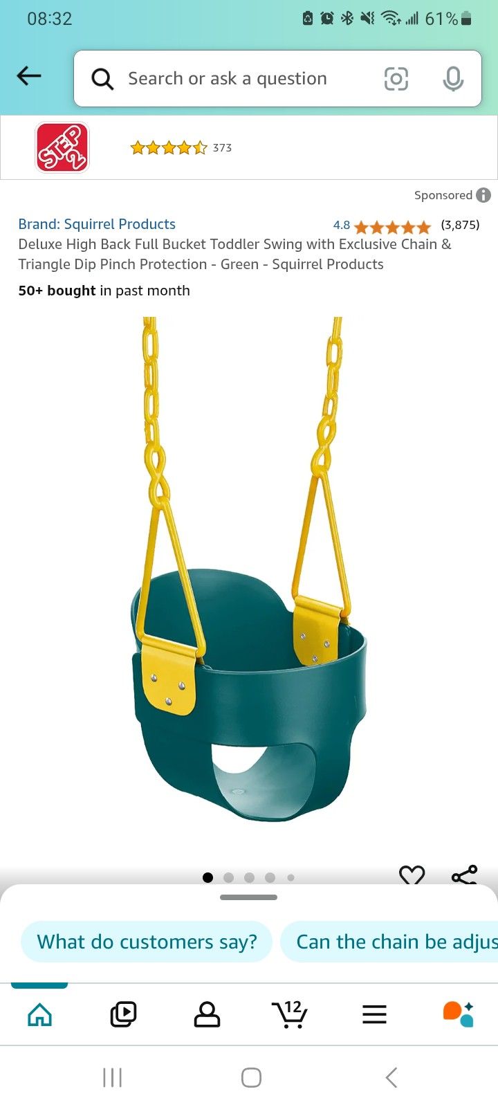 Toddler Swing