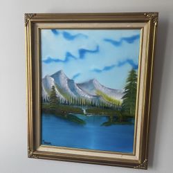Framed Original Painting 