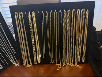 Jewlery gold filled and 925 silver