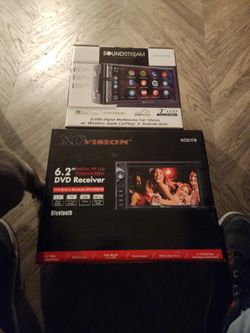 New Apple Car Play Soundstream With Warranty Wireless Is 130 And Xo Vision Double Din Is 50