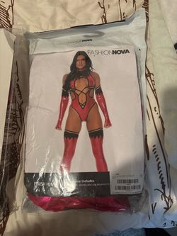 Fashion Nova Finish Him Video Game Fighter Costume Set