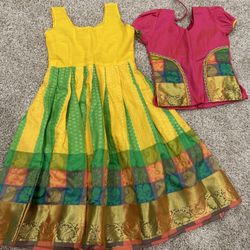 Indian Kids Dress 3-4y