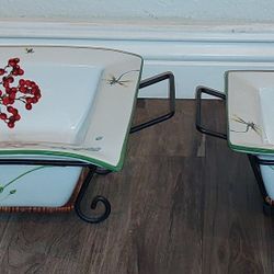 Temp-tations By Tara Ceramic Casserole Dishes Set Of 4 Pieces 