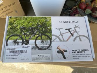 Kids Bike Seat Front Mounted. Child Bike Seat