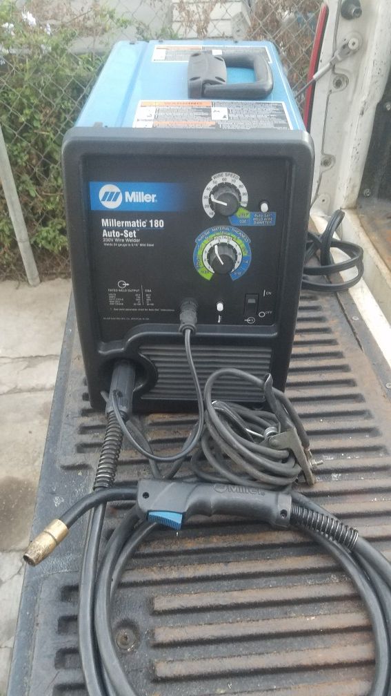 Miller Millermatic 180 Autoset mig welding machine