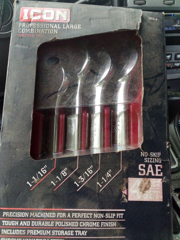 Large Combination Wrench Set