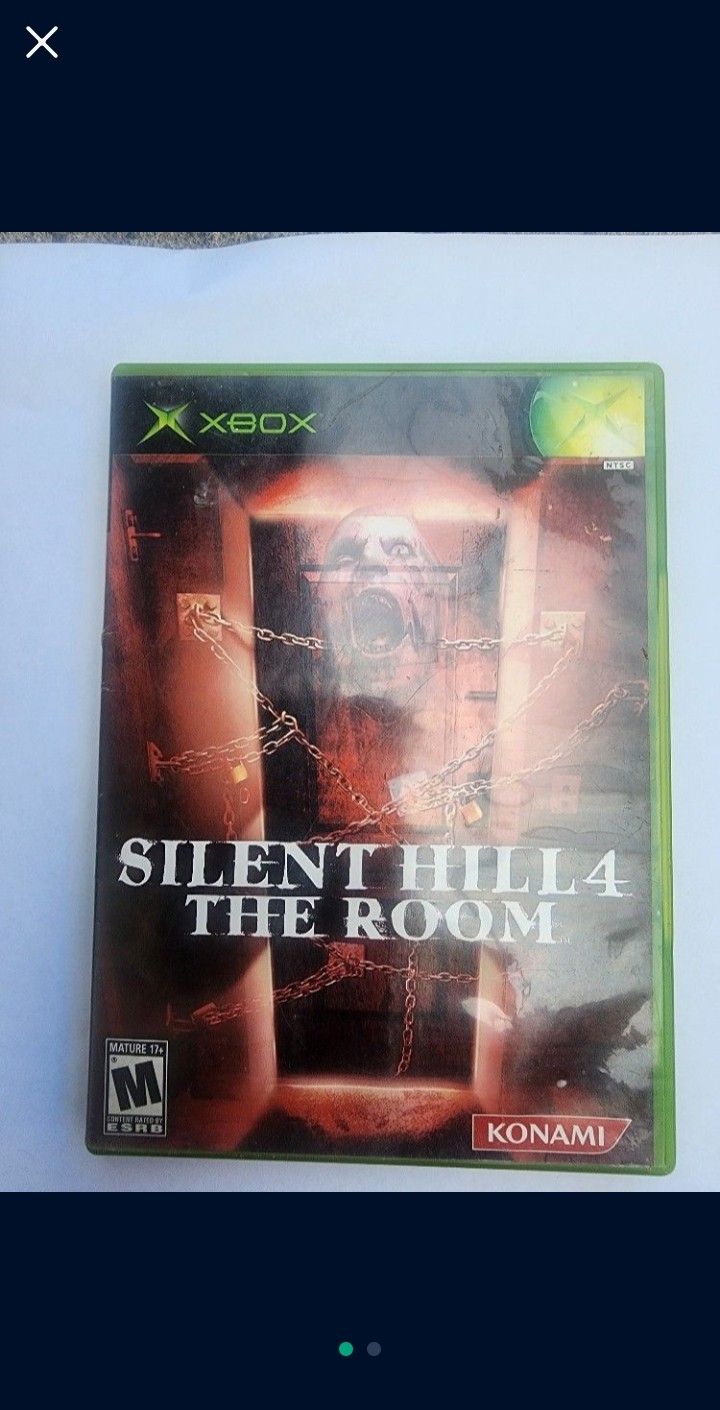 Silent Hill The Room XBOX Complete In Box With Manual