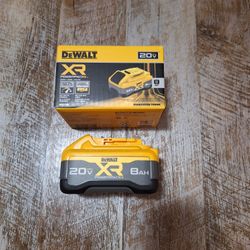 Dewalt XR 20v 8.0Powerpack Battery New 