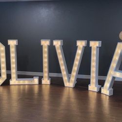 Marquee Letters / Marquee Numbers