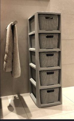 5-drawer storage unit