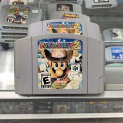 Mario Party 2 N64 $65-$70 Each Gamehogs 11am-7pm