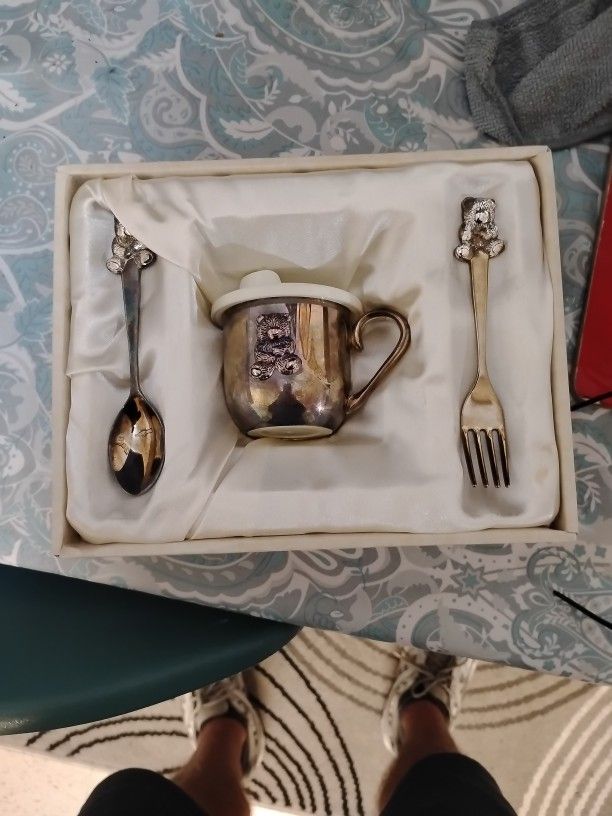 Teddy Bear Set Vintage