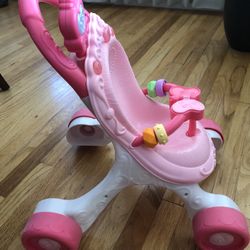 Fisher-Price® Princess Mommy™ Stroll-Along Musical Walker Mattel 2014