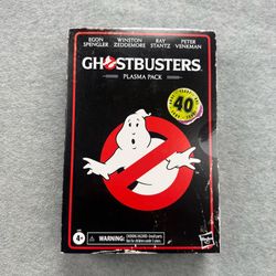 Ghostbusters 40th Anniversary Plasma Pack 3.75” Figure 4 Pack