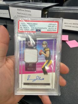 Kenny Pickett, rookie  patch Ytk