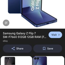 Galaxy flip 7 512 gb $800