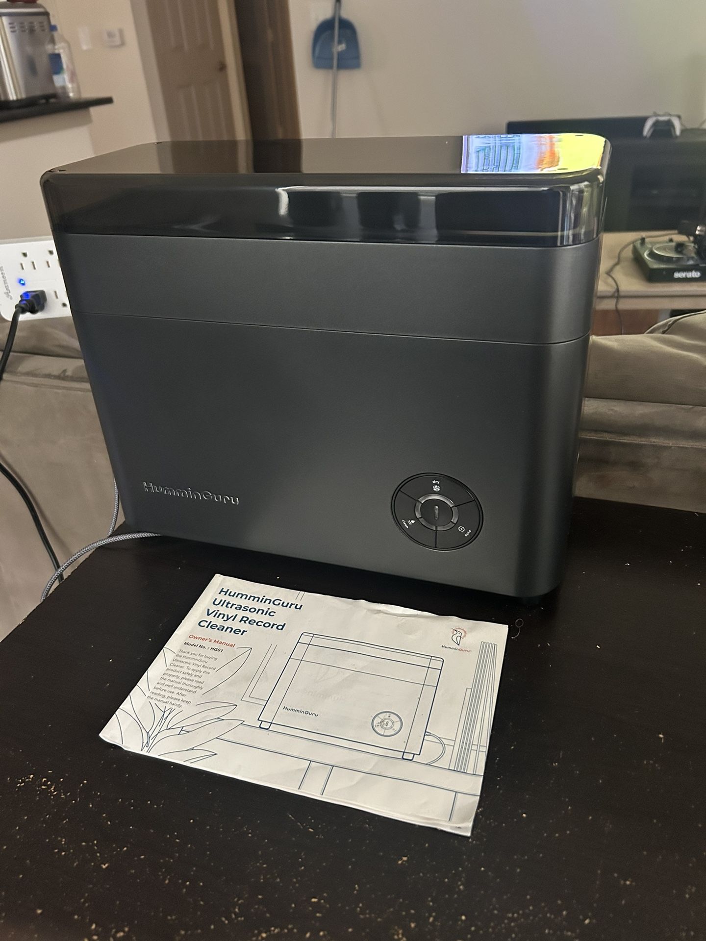 HumminGuru Ultrasonic Vinyl Record Cleaner