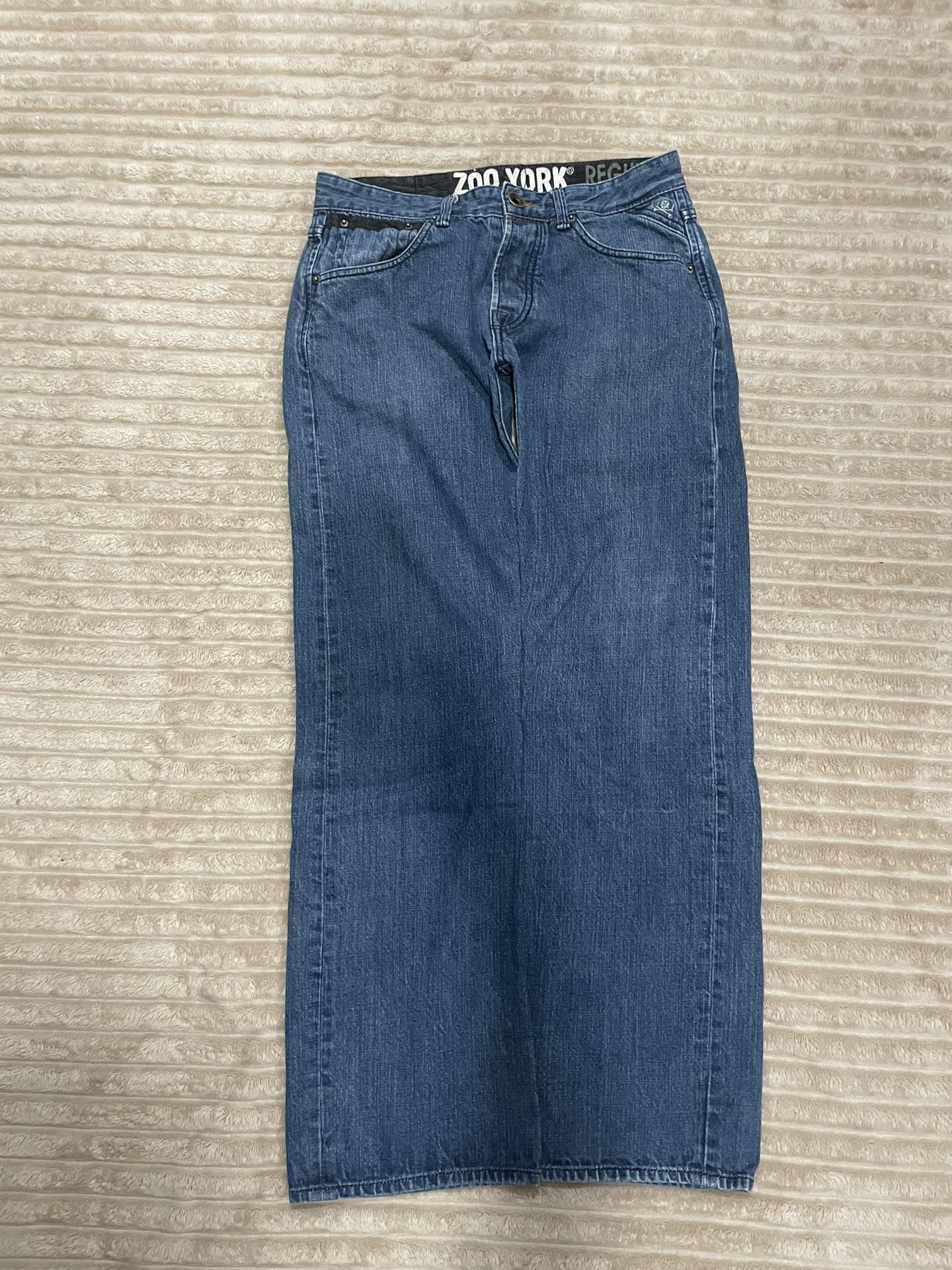 Vintage Y2k Zoo york navy pants size 34